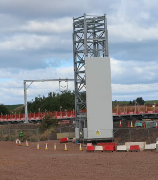 East Linton Station Construction - 2022-09-16